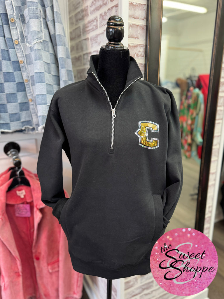 Bling- C Quarter zip