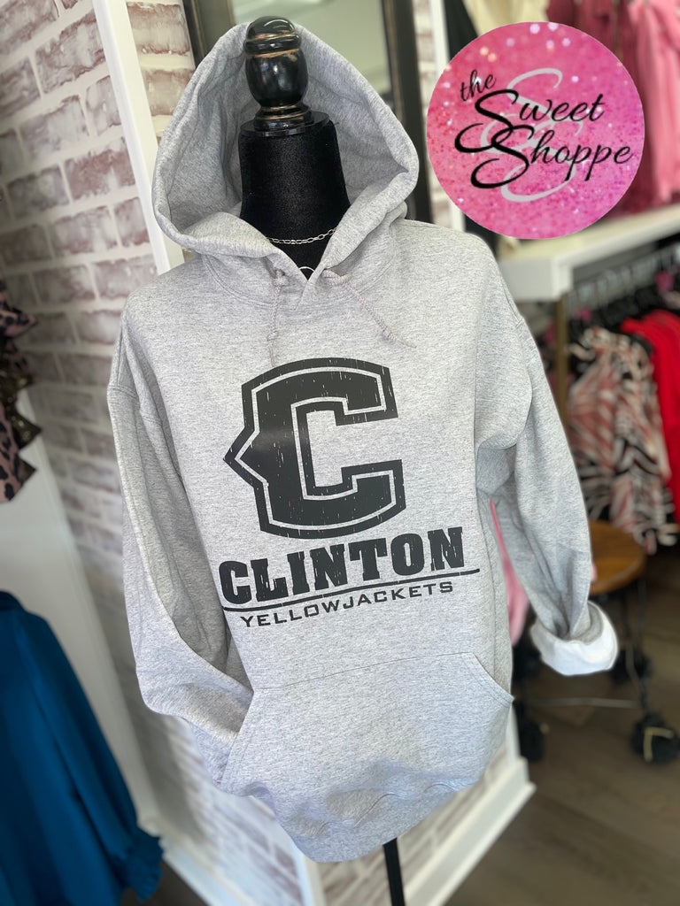 Distressed C Hoodie